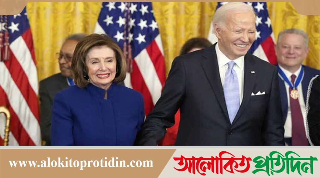 ডেমোক্র্যাটদের পরাজয়ের জন্য প্রেসিডেন্ট বাইডেনকেই দায়ী করলেন পেলোসি