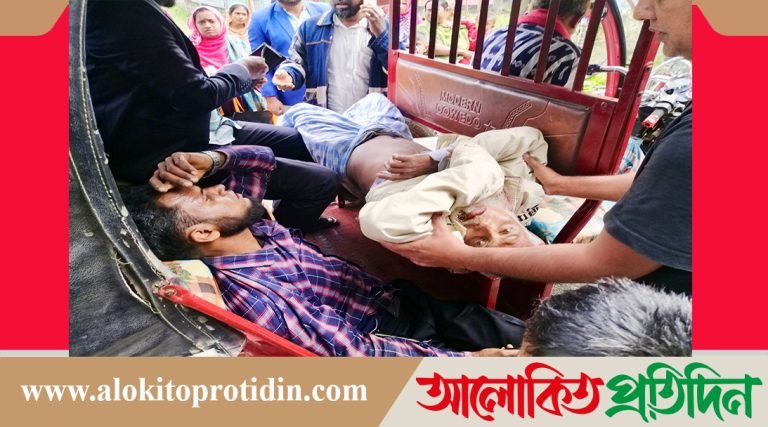 বাউফলে প্রাইভেটকার ও মোটরসাইকেল সংঘ*র্য আহত-২