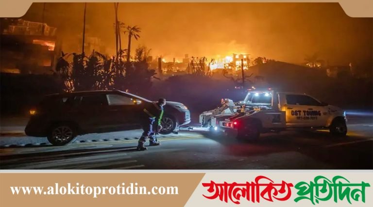 লস অ্যাঞ্জেলস দাবানলে মৃত বেড়ে ২৪, প্রচণ্ড বাতাসে আরও বেড়ে যেতে পারে