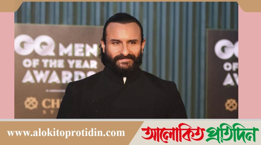 নিজ বাড়িতে সাইফ আলি খানের উপর হামলা