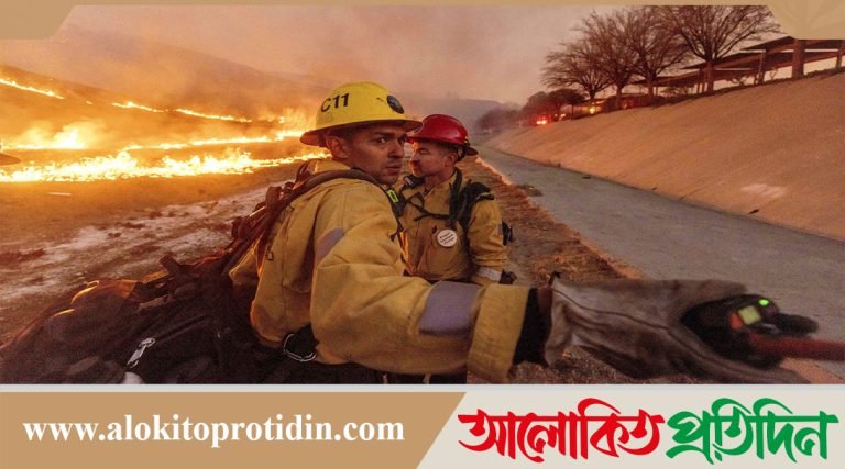 নিয়ন্ত্রণে আসেনি দাবানল,জ্বলছে যুক্তরাষ্ট্র