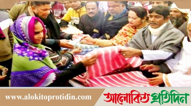 জিয়াউর রহমানের ৮৯তম জন্মবার্ষিকী উপলক্ষে টাঙ্গাইলে শীতবস্ত্র বিতরণ
