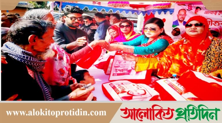 টাঙ্গাইলে বিএনপি নেতা টুকুর পক্ষে শীতবস্ত্র বিতরণ