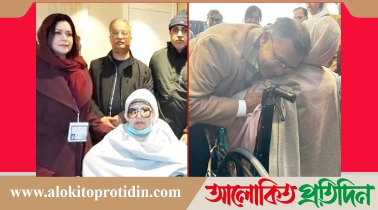 সাড়ে ৭ বছর পর মায়ের বুকে তারেক রহমান!