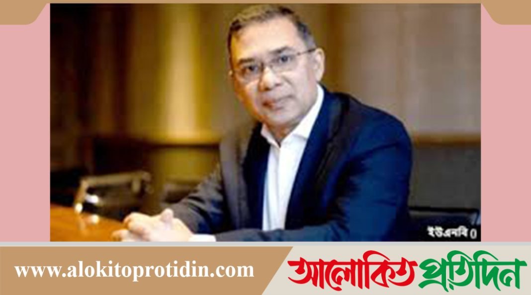 জুলাই গণঅভ্যুত্থানে তারেক রহমানের ভূমিকা