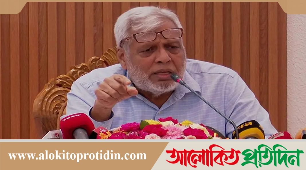 মেট্রোরেলে সেবা বিঘ্নিত হলে টেলিভিশন স্ক্রলে জানানোর নির্দেশনা ফাওজুল কবির খানের