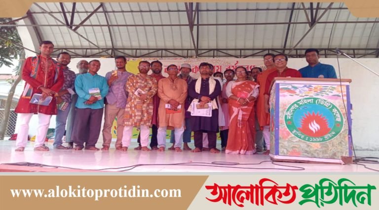 নবীনগরে স্বাধীন বাংলা সাহিত্য পরিষদের কথা ও কবিতায় বর্ষবরণ 