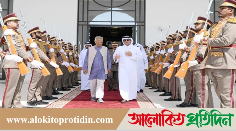 সেনাসদস্য নেওয়ার ঘোষণায় কাতার সরকারের প্রতি কৃতজ্ঞতা প্রকাশ প্রধান উপদেষ্টার!