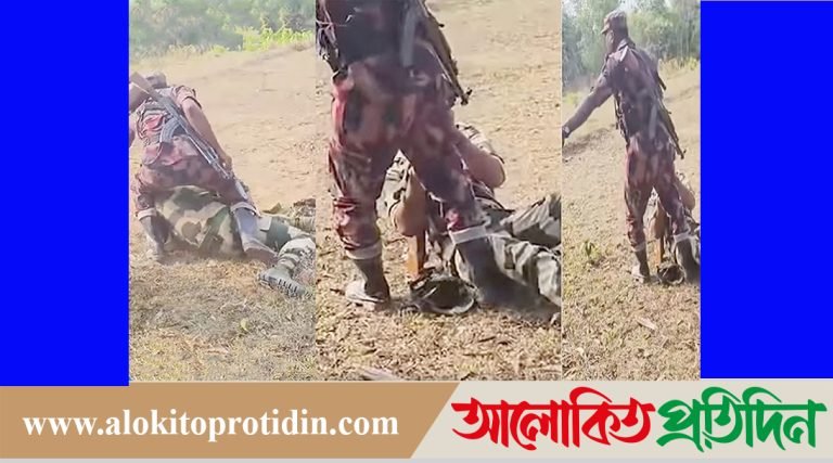 বিজিবির পা ধরে ক্ষমা চাইল বিএসএফ!