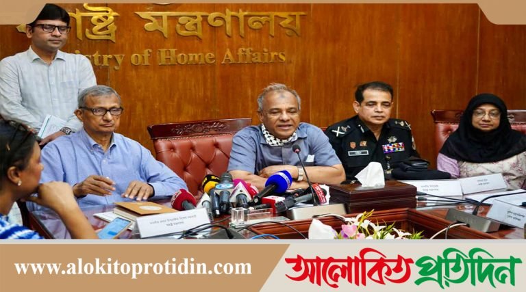 নুসরাত ফারিয়ার নামে মামলা ছিলো বলে তাকে গ্রেপ্তার করা হয়েছে : স্বরাষ্ট্র উপদেষ্টা