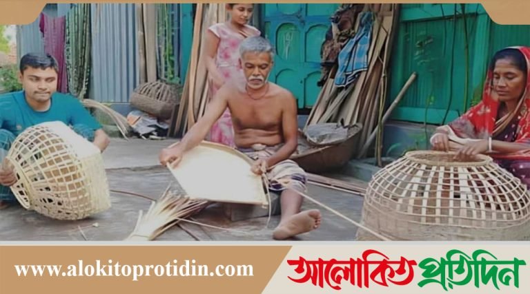 নবীনগরে বিলুপ্তির পথে ঐতিহ্যবাহী বাঁশ ও বেত শিল্প 