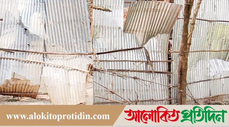 তারাগঞ্জে গুম ও হত্যা মামলা তুলে নিতে বাদিনীর বাড়িতে ভাংচুর ও প্রাননাশের হুমকি