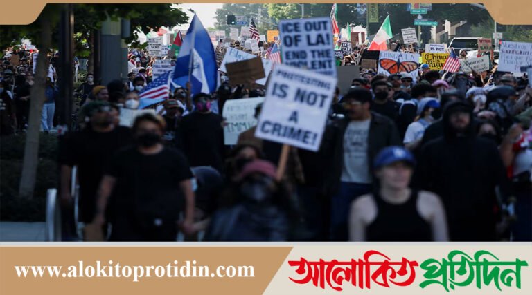 ট্রাম্পের হুমকি সত্ত্বেও যুক্তরাষ্ট্রজুড়ে ছড়িয়ে পড়ছে বিক্ষোভ