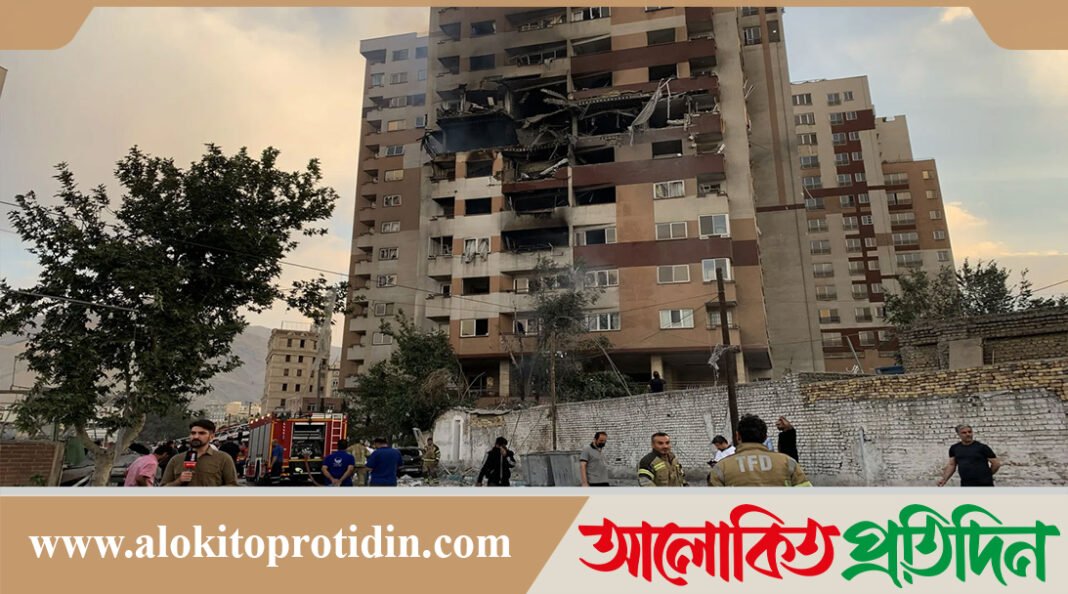 ইসরায়েলে শতাধিক ড্রোন নিক্ষেপ করে পাল্টা হামলা শুরু করল ইরান 