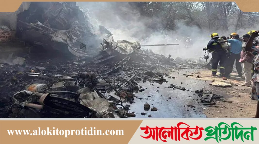 ভারতে ২৪২ জন আরোহী নিয়ে বিমান বিধ্বস্ত