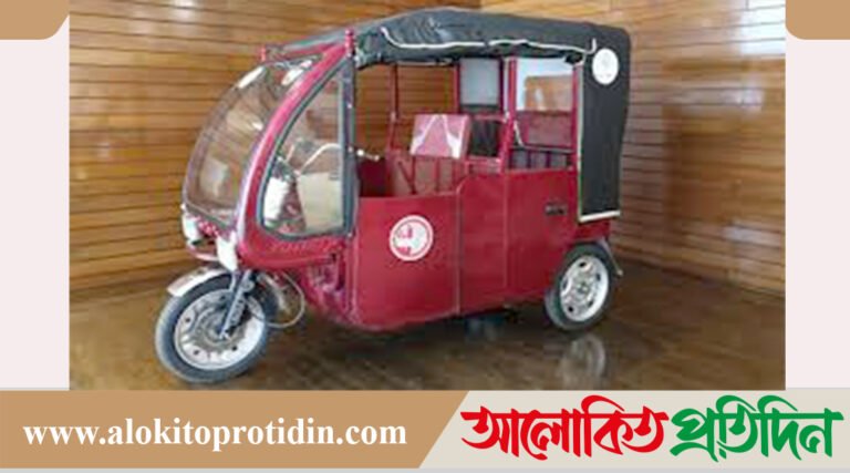 বুয়েটের নকশায় তৈরি রিকশা চলবে পল্টন, ধানমন্ডি ও উত্তরায়!