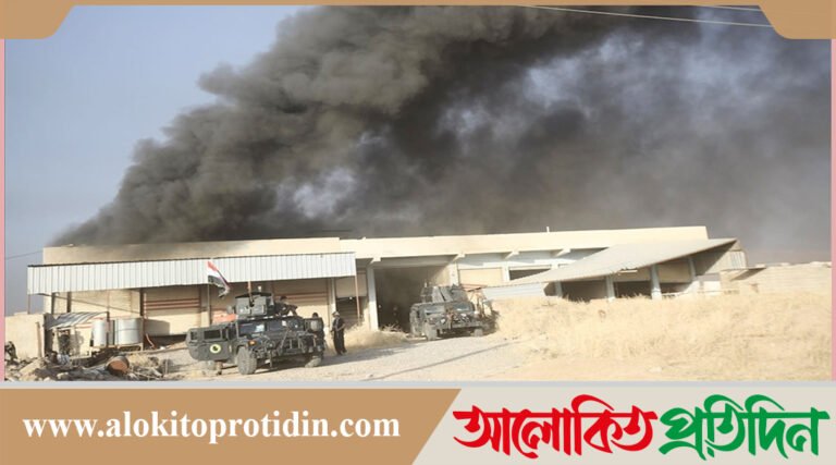 ইরাকের কিরকুকের প্রধান বিমানবন্দরে রকেট হামলা