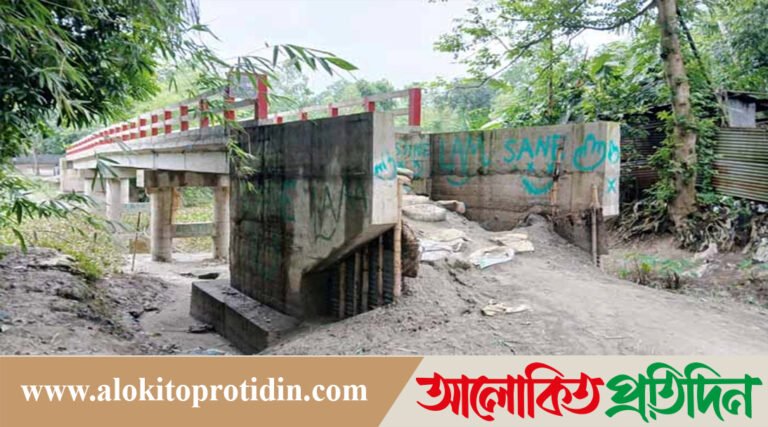 টাঙ্গাইলে সেতুর সঙ্গে সড়ক নেই, দুর্ভোগে লক্ষাধিক মানুষ