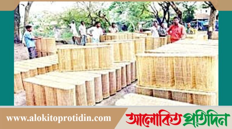 নবীনগরে বর্ষায় মাছ ধরার ফাঁদ বেচা-কেনার ধুম   