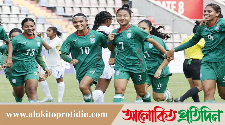 লঙ্কানদের ৯-১ গোলে উড়িয়ে দিয়ে শুভ সূচনা বাংলাদেশের