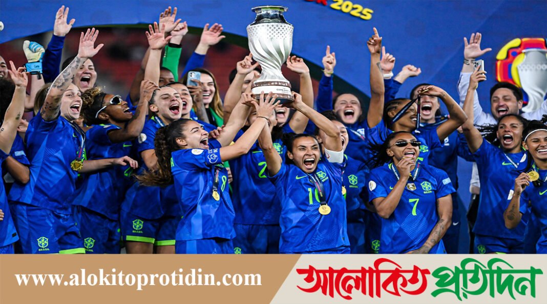 মার্তার ম্যাজিকসহ রুদ্ধশ্বাস লড়াইয়ের পর টাইব্রেকারে জিতে চ্যাম্পিয়ন ব্রাজিল
