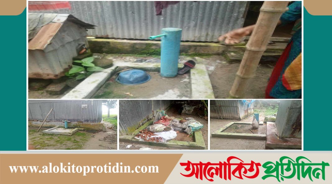মেলান্দহে ইউপি সদস্যের বিরুদ্ধে সাব মার্চেবল পাম্প নিজ নামে নেওয়ার অভিযোগ