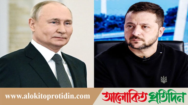 পুতিনের সঙ্গে বৈঠকে বসতে প্রস্তুত জেলেনস্কি
