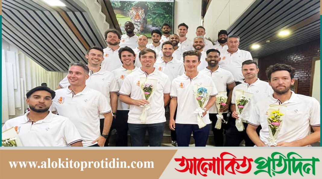 সিরিজ খেলতে সিলেটে নেদারল্যান্ডস দল