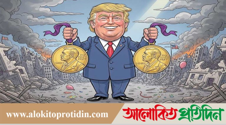 বারাক ওবামা একটা নোবেল পেলে ট্রাম্প কেন দুইটা নোবে*ল পাবেন না!