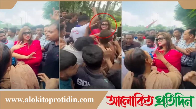 জিয়াউর রহমানের সমাধিতে ফুল দিতে এসে প্রতিক্রিয়ার মুখে পড়ে ডা. সাবরিনা