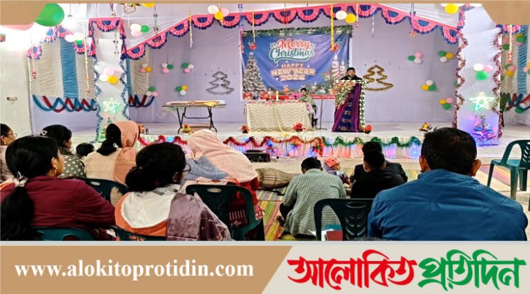 টাঙ্গাইলের মধুপুরে খ্রীস্টান ধর্মাবলম্বীদের বড়দিন উদযাপিত