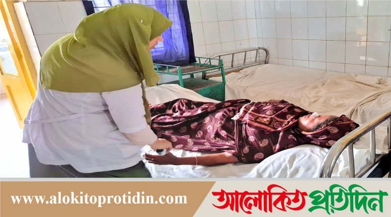 চরভদ্রাসনে এক নারীর মুখমণ্ডলে- কামড়ে দিল শিয়াল, হাসপাতালে ভর্তি নারী