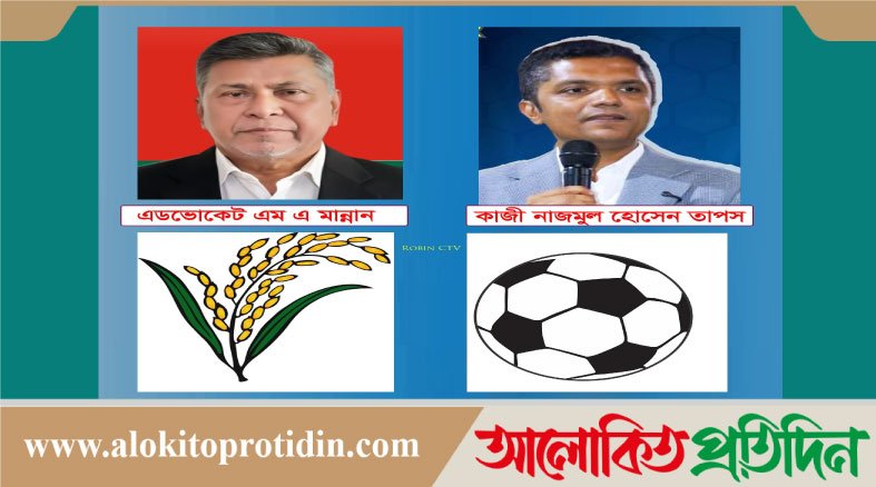 নবীনগরে ভোটের লড়াই যখন ধানের শীষ বনাম ফুটবল