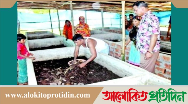 ট্রাইকো-কম্পোষ্ট সারের দিকে আগ্রহ বাড়ছে কৃষকের