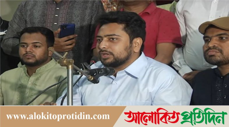 চাঁদাবাজ-দখলবাজদের দিন শেষ হবে ১২ ফেব্রুয়ারি: নাহিদ ইসলাম