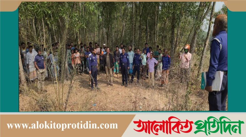 শ্রীপুরে অজ্ঞাত যুবকের পো*ড়া ম*রদেহ উদ্ধার