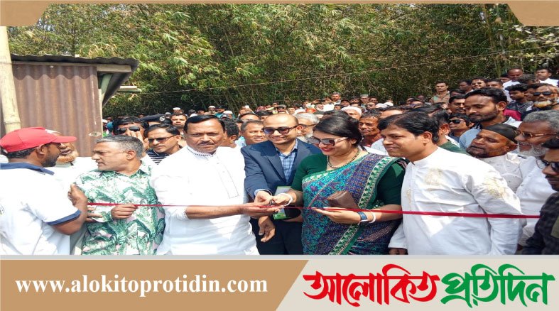 প্রেসিডেন্ট জিয়াউর রহমান স্মৃতি বিজড়িত কাশাদাহ সেচ প্রকল্প উদ্বোধন করলেন এমপি জিন্নাহ কবির