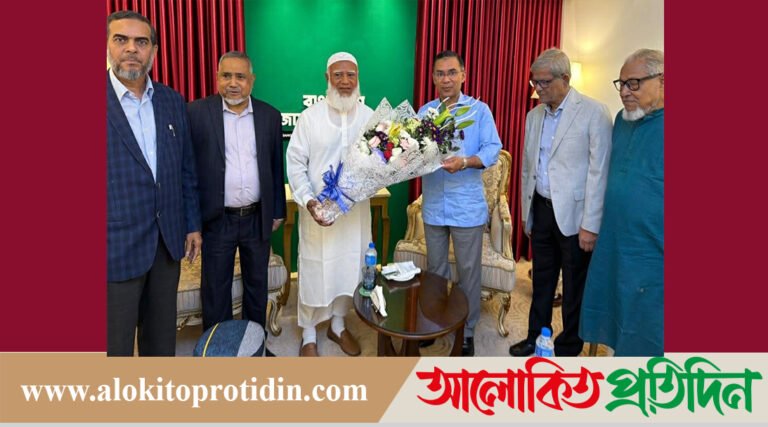 জামায়াত আমিরের বাসায়: তারেক রহমান!