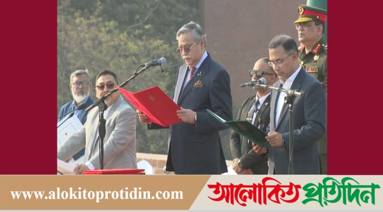প্রধানমন্ত্রী হিসেবে শপথ নিলেন তারেক রহমান!
