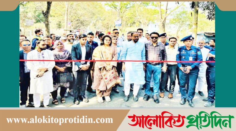 টাঙ্গাইলের দীর্ঘ প্রতীক্ষিত আমতলা-বৈল্যা সড়কের উদ্বোধন