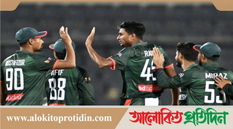 ১১ রানের রোমাঞ্চকর ম্যাচ জিতে সিরিজ বাংলাদেশের