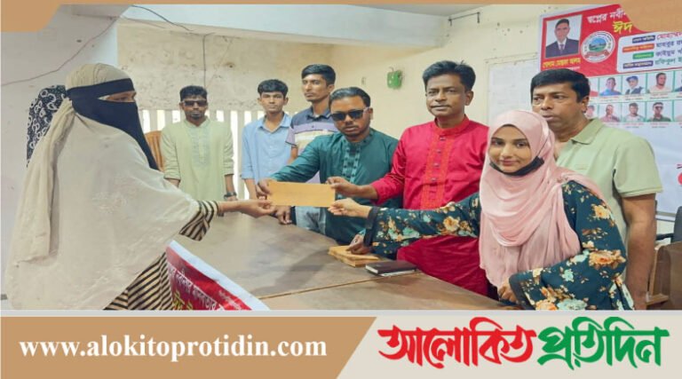 নবীনগরে স্বপ্নের নবীনগর ফেসবুকের উদ্যোগে ঈদ উপহার পেল ২৫০ পরিবার