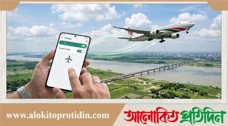 বিমানে ফোন ‘এরোপ্লেন মোড’ করার আদ্যোপান্ত