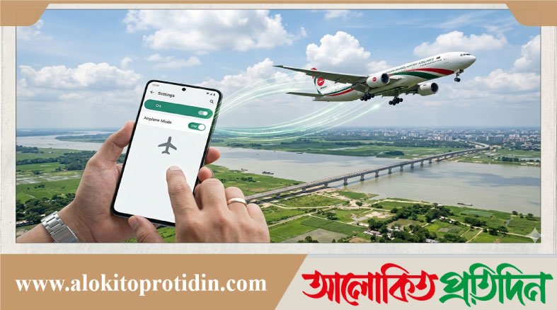 বিমানে ফোন ‘এরোপ্লেন মোড’ করার আদ্যোপান্ত