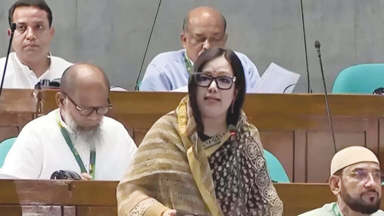 শেয়ারবাজারে ১৫ বছরে ‘লুট’ ১ লাখ কোটি টাকা: সংসদে রুমিন ফারহানা