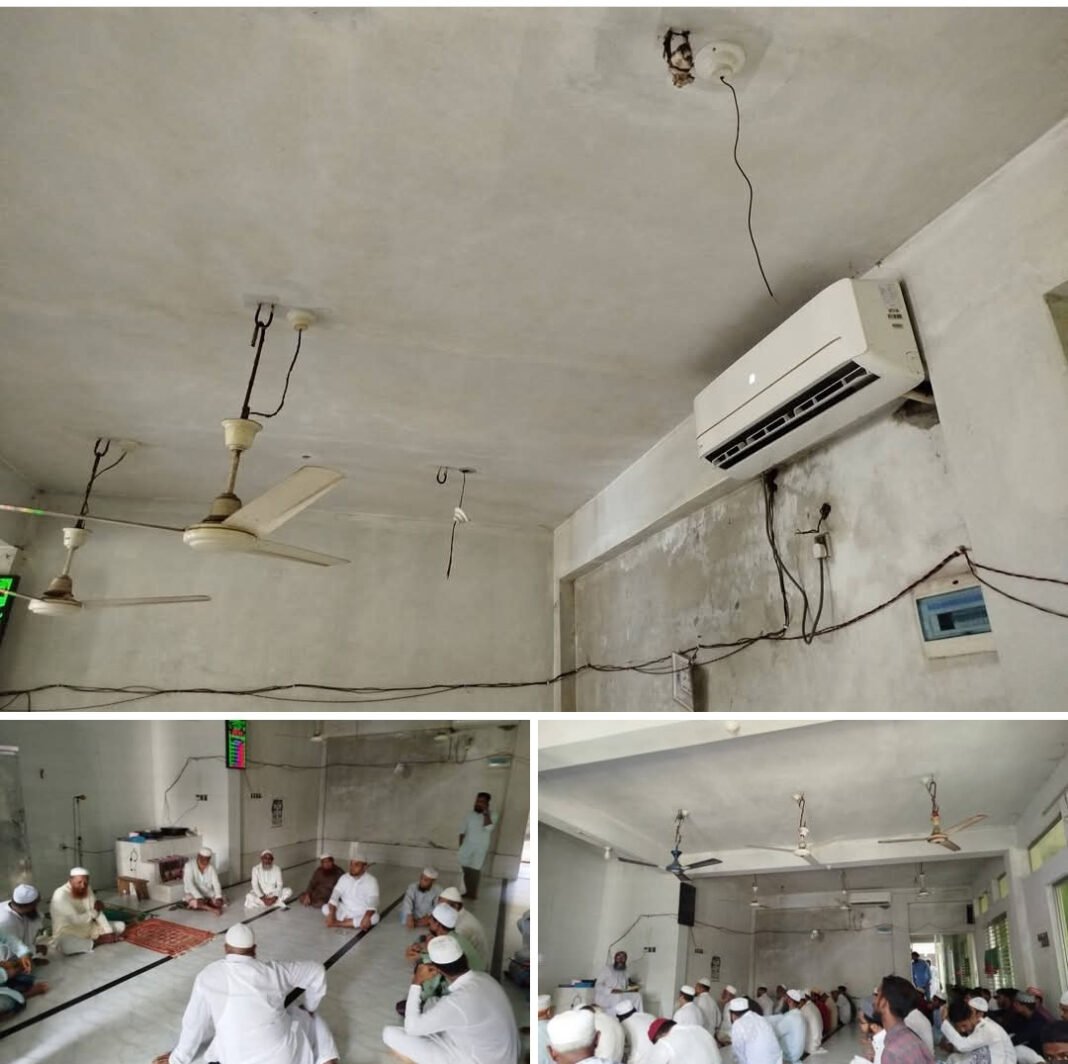 মসজিদেও চোরের থাবা: গোপালগঞ্জে এক সপ্তাহে তিন সিলিং ফ্যান উধাও