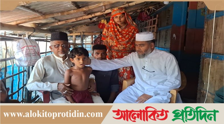 সুন্দরবনে ঝড়ে নিখোঁজ চার মৌয়াল, অসহায় পরিবারের পাশে এম পি গাজী নজরুল ইসলাম