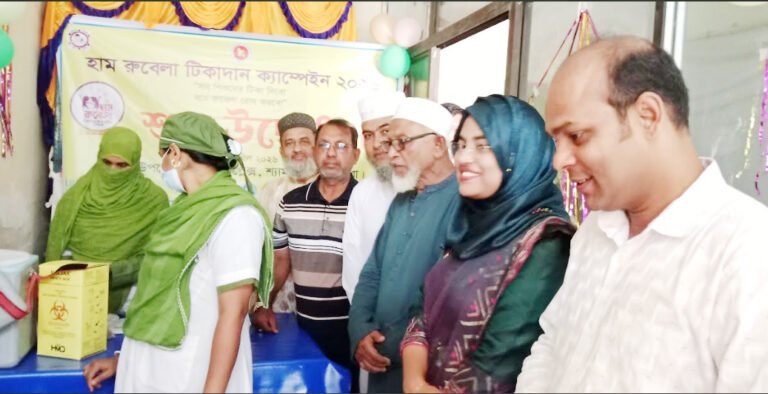 শ্যামনগরে হাম-রুবেলা টিকাদান ক্যাম্পেইন ২০২৬-এর শুভ উদ্বোধন
