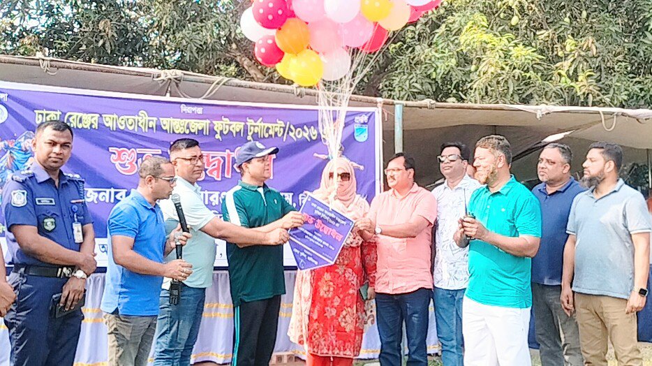 শরিয়তপুর জেলা পুলিশ দলকে হারিয়ে শুভ সূচনা করলো মানিকগঞ্জ জেলা দল