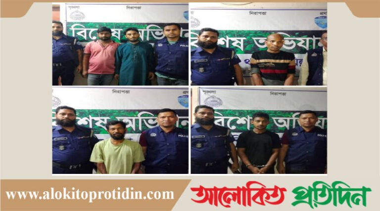 কুমিল্লার দেবিদ্বার উপজেলার বিভিন্ন এলাকায় অভিযান চালিয়ে চোর,ডাকাত ও মাদক সেবনকারীকে আটক করেছে পুলিশ